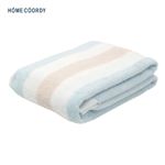 HOME COORDY 乾きやすいバスタオル（ブルー）サイズ 60×120cm