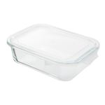 HOME COORDY 耐熱ガラス保存容器 長方形 M 1040ml