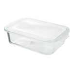 HOME COORDY 耐熱ガラス保存容器 長方形 L 1500ml