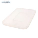 HOME COORDY やわらか収納ボックス ハーフ用フタ クリア