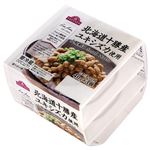 トップバリュ フリーフロム 北海道十勝産ユキシズカ使用 小粒納豆 40g×3パック
