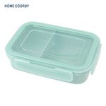 HOME COORDY 洗いやすい4点ロック弁当箱（グリーン）650ml