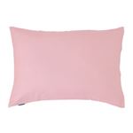 HOME COORDY 綿混 まくらカバー 無地（ピンク）50×70cmまくら用