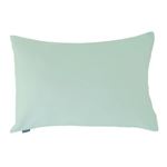 HOME COORDY 綿混 まくらカバー 無地（グリーン）35×50cmまくら用
