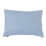HOME COORDY 綿混 まくらカバー 無地（ブルー）35×50cmまくら用