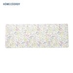 HOME COORDY 汚れがサッとふけるキッチンマット ボタニカルフィールド45×120cm