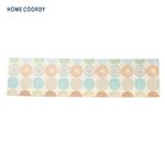 HOME COORDY 汚れがサッとふけるキッチンマット レイン45×180cm