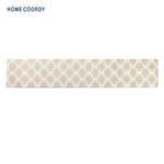 HOME COORDY 汚れがサッとふけるキッチンマット ダマスク45×240cm