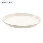 HOME COORDY プレート（マレット）アイボリー 23cm