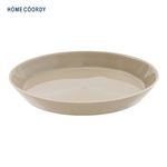 HOME COORDY プレート（マレット）べージュ 16cm