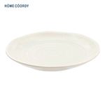 HOME COORDY 丸皿12cm【白釉】