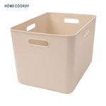 HOME COORDY やわらか収納ボックス レギュラー深型 グレージュ