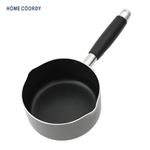 【ガス火専用】HOME COORDY フッ素コートミルクパン 14cm