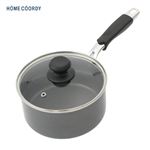 【ガス火専用】HOME COORDY フッ素コート片手鍋 18cm