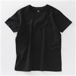 （キッズ）トップバリュ オーガニック 綿100％ Tシャツ（ブラック）サイズ 130cm