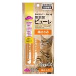 【ペット用】トップバリュ 素材きわだつやみつき無添加 キャットピューレ とりささみ 14g×4本