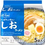 THE all－time NOODLES しおラーメン 88g×5袋