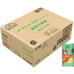 【ケース販売】トップバリュ グリーンアイ オーガニック 野菜ジュース 食塩不使用 190g×20本