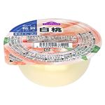トップバリュ おいしく糖質コントロール白桃ゼリー 153g