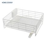HOME COORDY コーディング水切りバスケット ホワイト ワイド