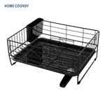 HOME COORDY コーディング水切りバスケット ブラック レギュラー