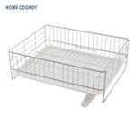 HOME COORDY ステンレス製水切りバスケット ワイド
