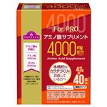 トップバリュ アミノ酸サプリメント顆粒 4000 Forプロ 40包