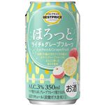 トップバリュベストプライス ほろっとライチ＆グレープフルーツ 350ml