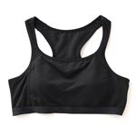 トップバリュ 女児規格 スポーツカップ付 ハーフトップメッシュ 速乾タイプ（ブラック）サイズ 150cm
