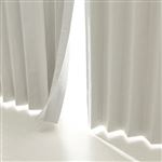 HOME COORDY カーテン（アイボリー）幅100×丈135cm 2枚入