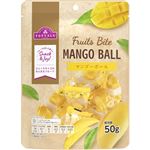 トップバリュ Fruits Bite マンゴーボール 50g