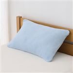 HOME COORDY のびのびまくらカバーパイル ブルー 43×63cm まくら用