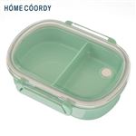 HOME COORDY ベーシックランチボックス（ブルーグリーン）430ml