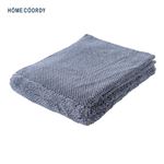 HOME COORDY とても良く吸う髪専用タオル（ネイビー）サイズ 40×100cm