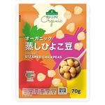 トップバリュ グリーンアイ オーガニック 蒸しひよこ豆 70g