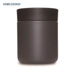 HOME COORDY シンプルフードジャー（ブラック）410ml
