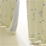 HOME COORDY 厚地カーテン ディズニーミッキー アイボリー 2枚入 100×135cm