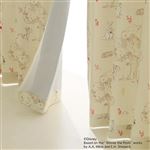 HOME COORDY 厚地カーテン ディズニープーさん ベージュ 2枚入 100×135cm