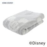 HOME COORDY コンパクトバスタオル ミッキー（グレー）50×100cm
