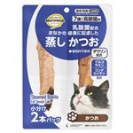 【ペット用】トップバリュベストプライス 乳酸菌配合おなかの健康に配慮した 蒸しかつお かつお 高齢猫用 2本