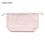 HOME COORDY シンプルランチ巾着 ピンク