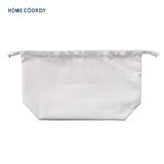 HOME COORDY シンプルランチ巾着 グレージュ