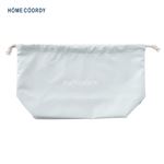 HOME COORDY シンプルランチ巾着 ブルーグリーン