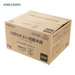 HOME COORDY 火持ちがよい切断木炭 6kg