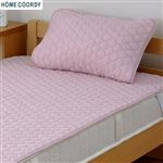 HOME COORDY 速く乾く パイル生地使用 まくらパッド ピンク 45×65cm