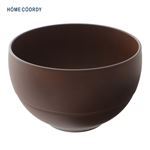 HOME COORDY 会津塗水切れがいい汁椀（小 総茶）