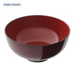 HOME COORDY 会津塗丼ぶり（紅溜内朱）