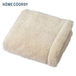 HOME COORDY 肌ざわりが選べるカラータオル フェイスタオル とてもやわらか ベージュ 34×80cm