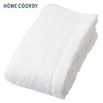 HOME COORDY 肌ざわりが選べるカラータオル バスタオル とてもやわらか ホワイト 60×120cm