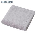 HOME COORDY 肌ざわりが選べるカラータオル フェイスタオル やわらか グレージュ